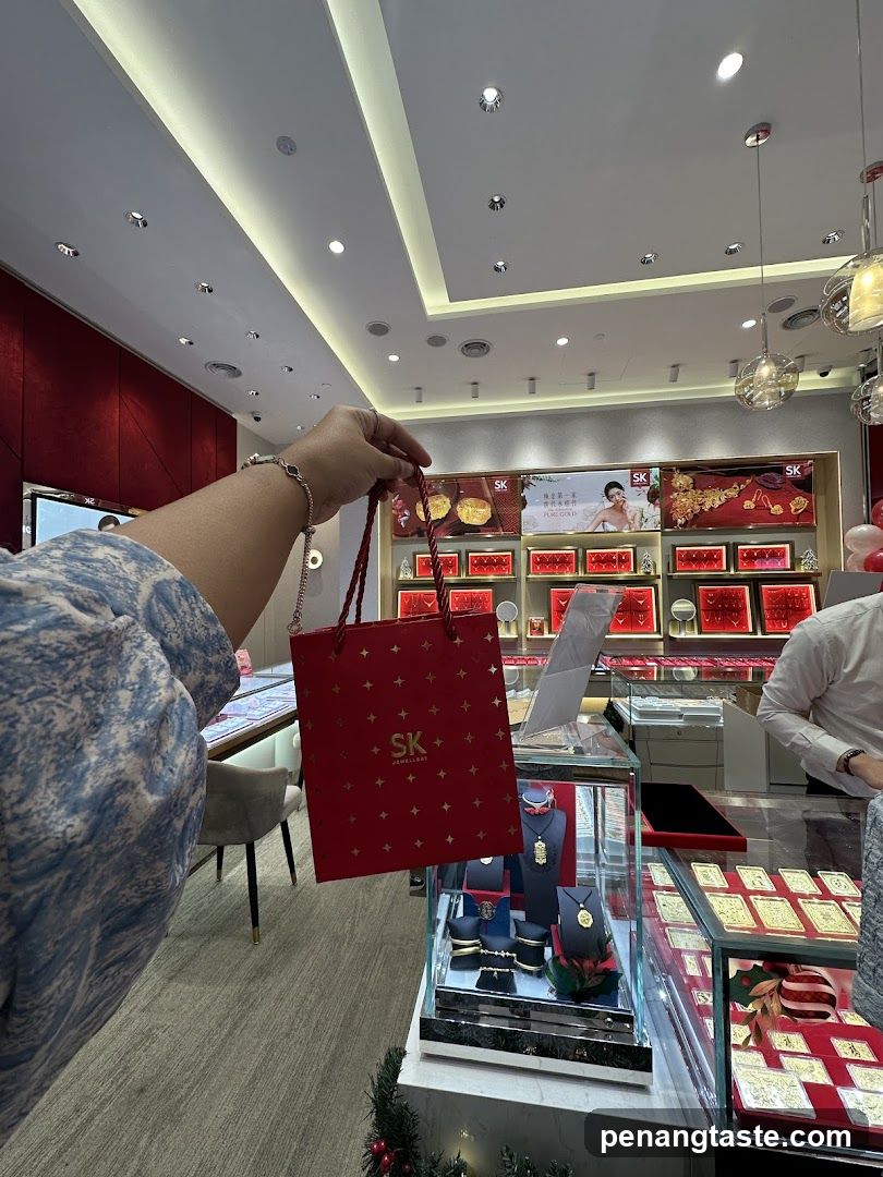 Interior of a jewelry store
