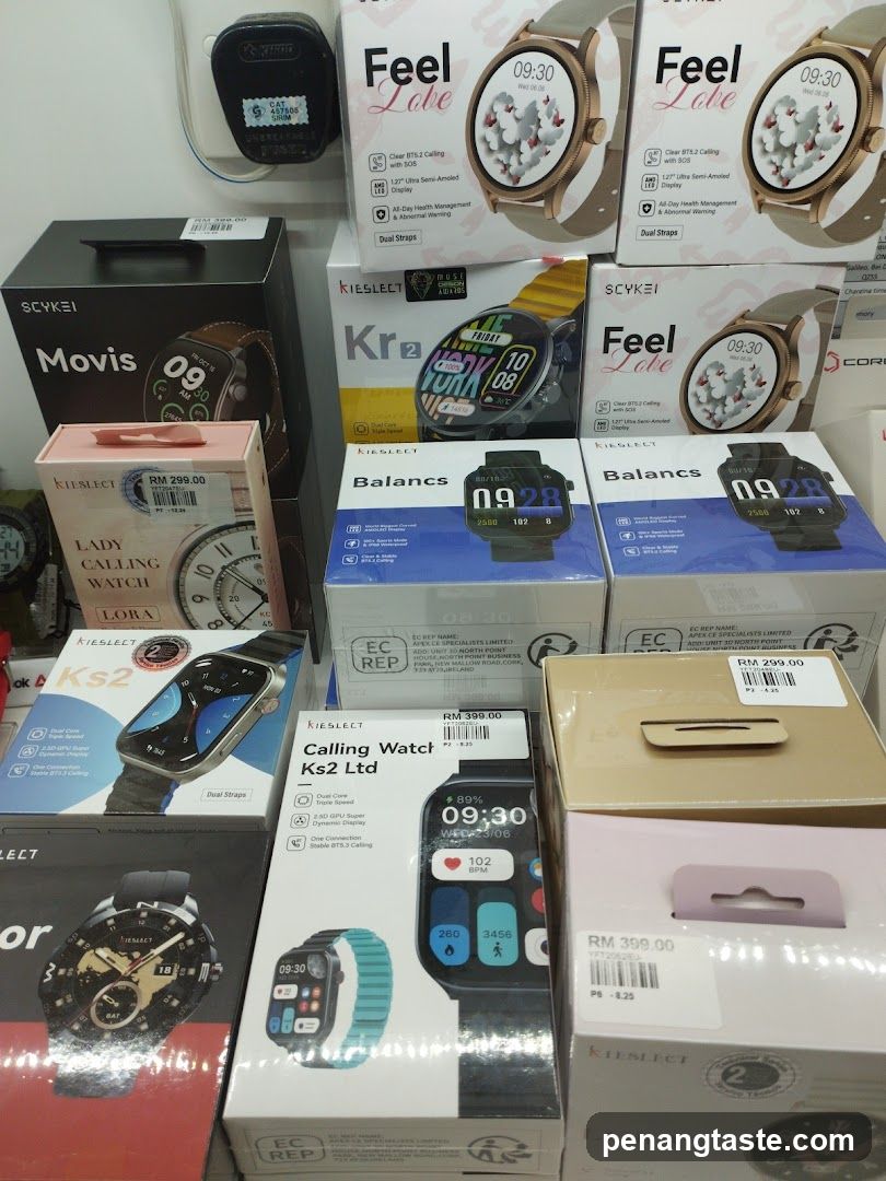 Watches Display in Store