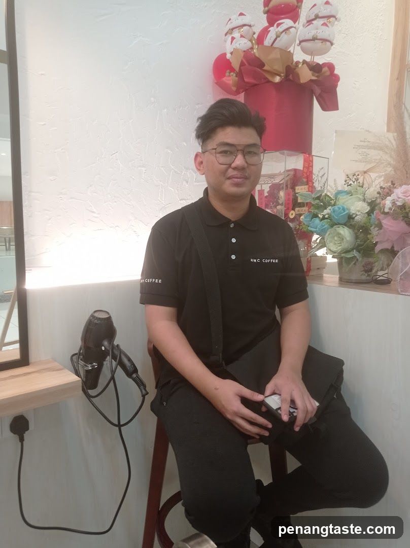 Staff Member in Shop Interior