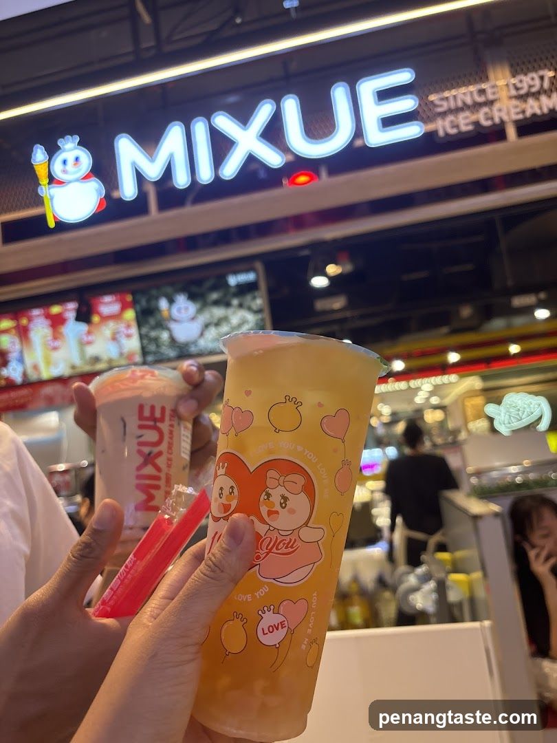 Mixue Ice-Cream Shop Interior