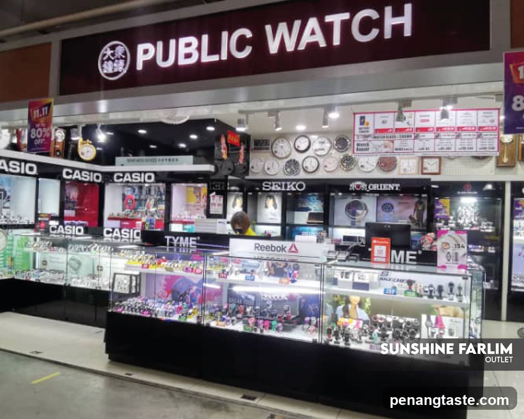 Public Watch Store Interior