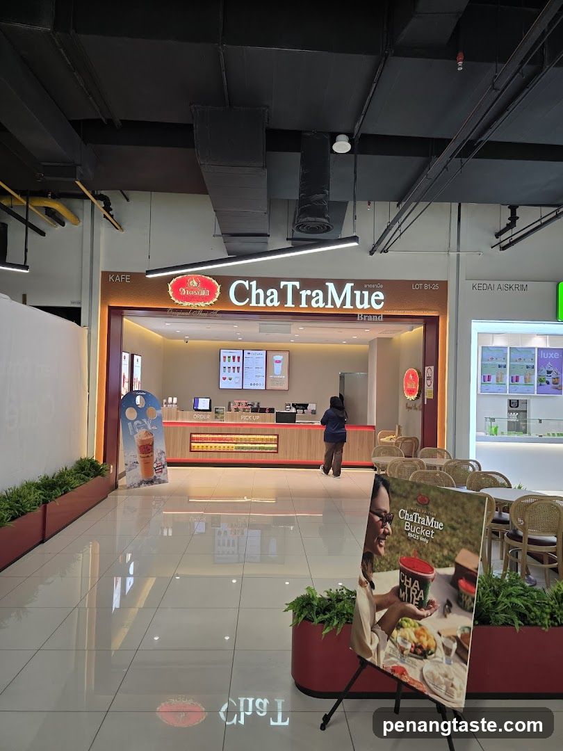 ChaTraMue storefront interior view