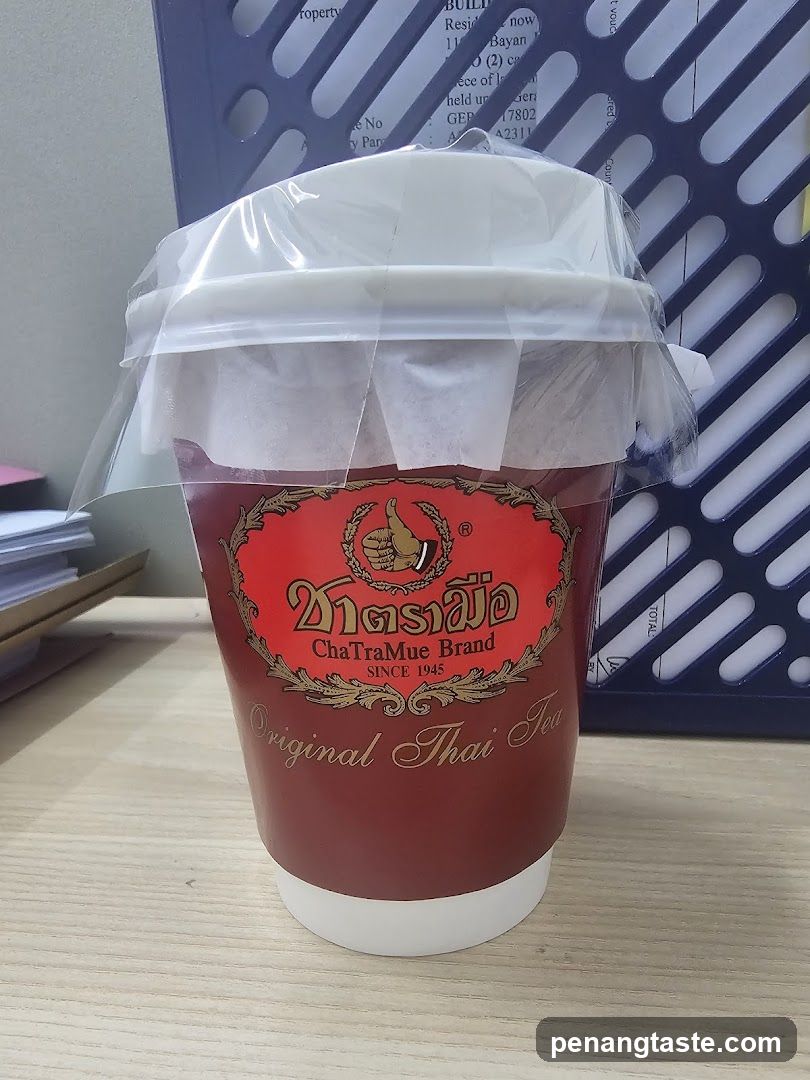 ChaTraMue Brand Original Thai Tea Cup