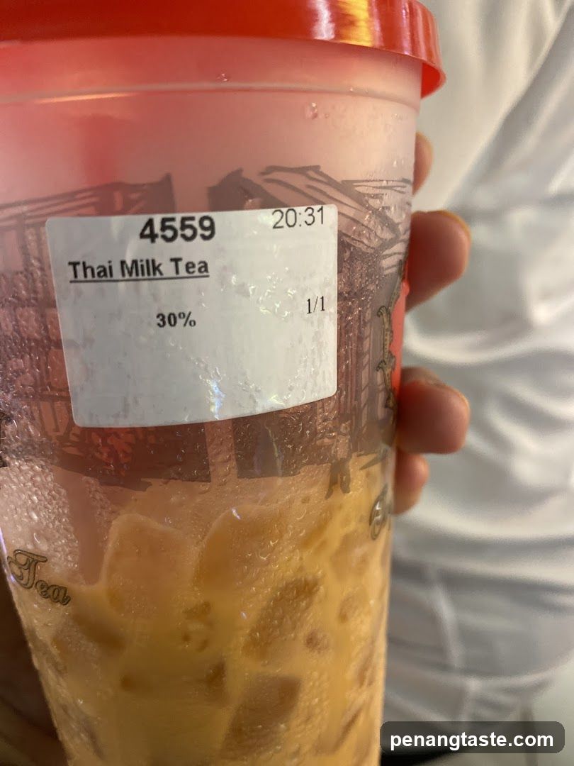 Thai Milk Tea Cup