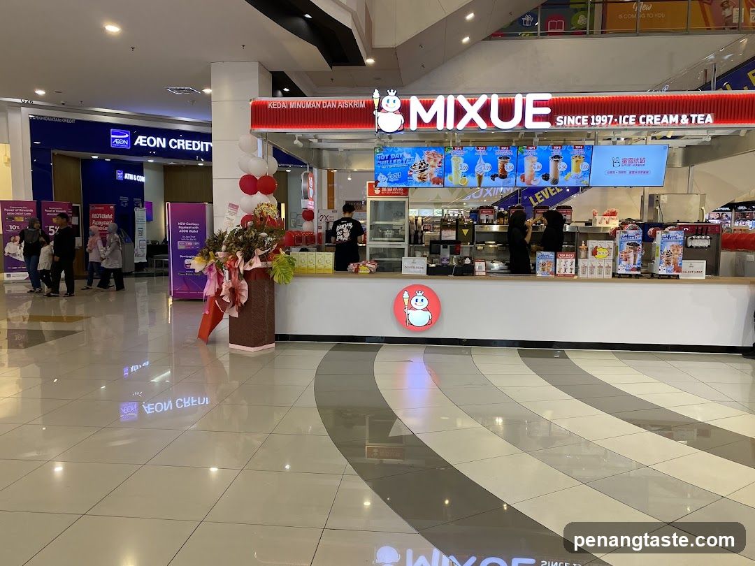 Mixue Ice Cream & Tea Shop Interior