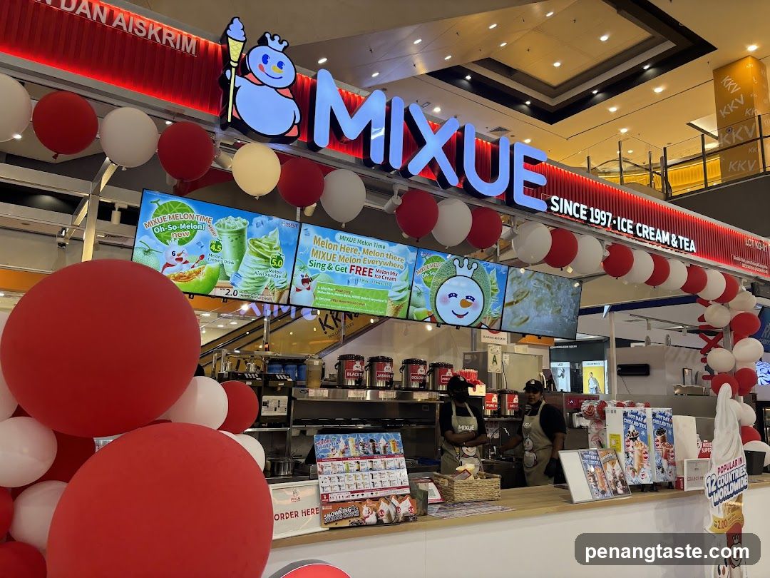 Mixue Ice Cream & Tea Shop Interior