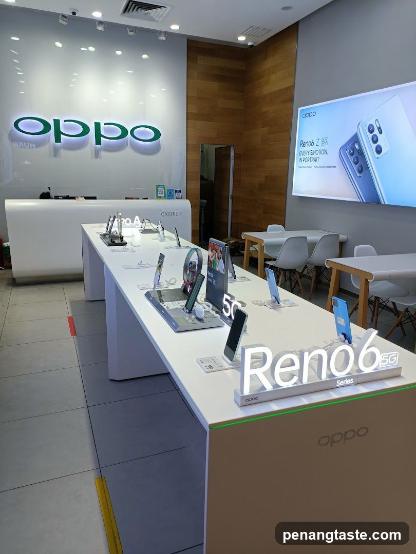 Oppo Store Interior