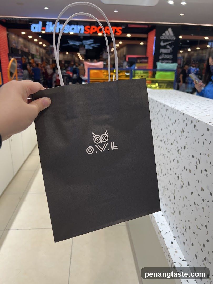 Shopping Bag in Mall Interior