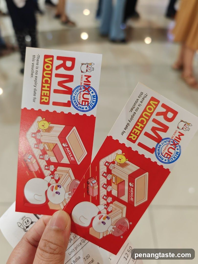 Hand Holding Vouchers