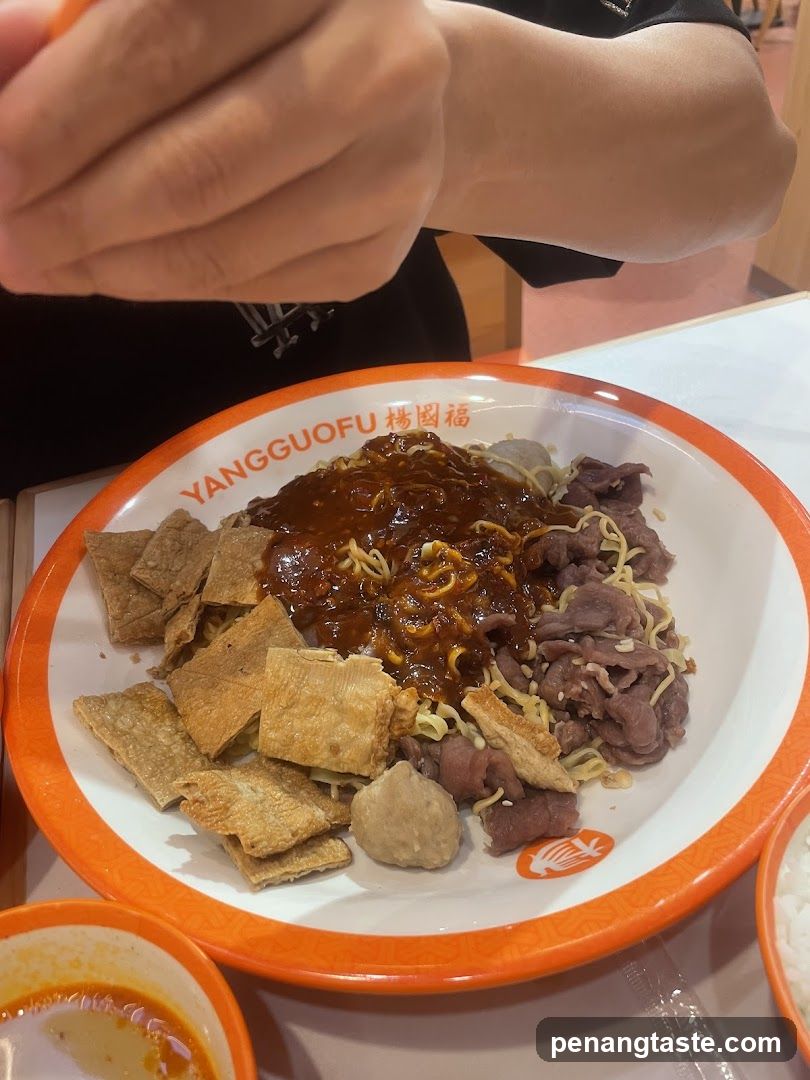 Food Plate at Yangguofu