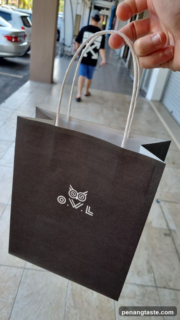 Shopping bag held in hand