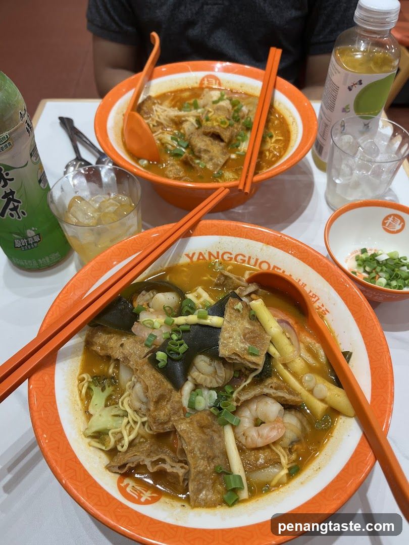 Restaurant Interior with Food and Drinks