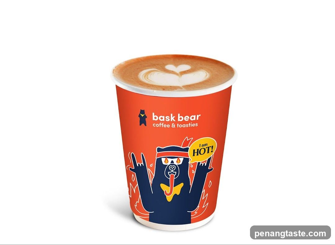 Bask Bear Coffee & Toasties Cup