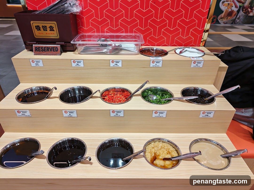 Restaurant Condiment Station