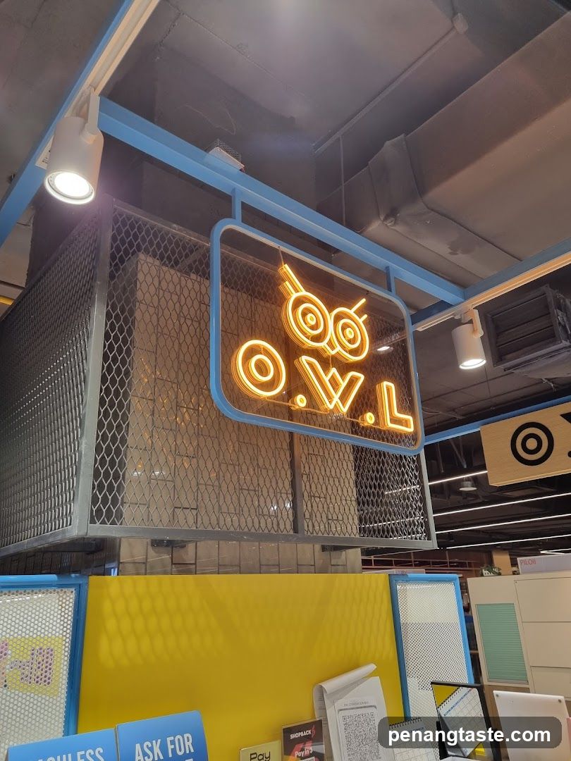 O.W.L. Signage Interior View