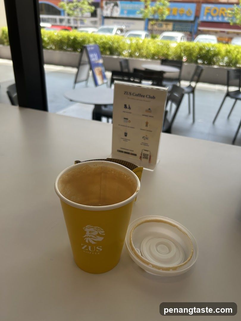 ZUS Coffee Club Interior View