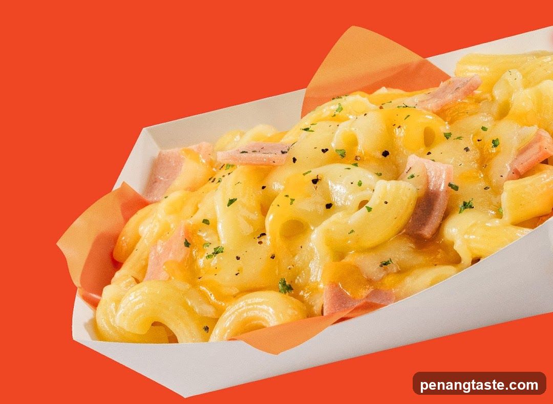 Macaroni and Cheese with Ham