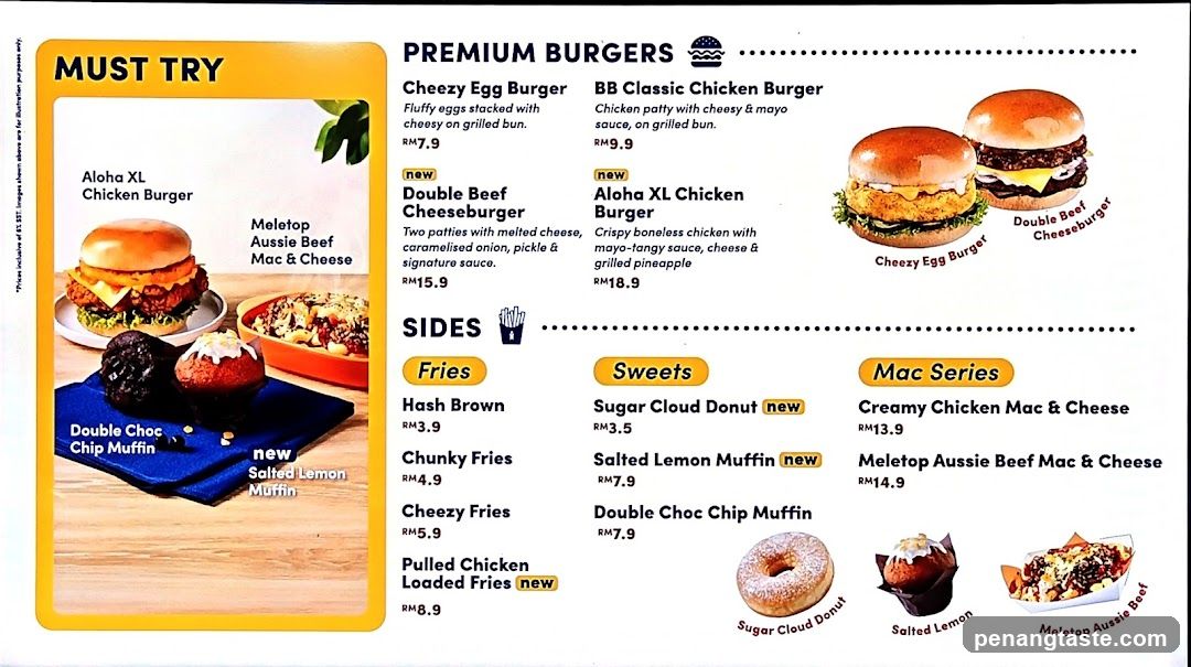 Burger Menu