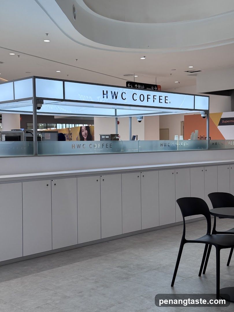 HWC Coffee Counter Interior