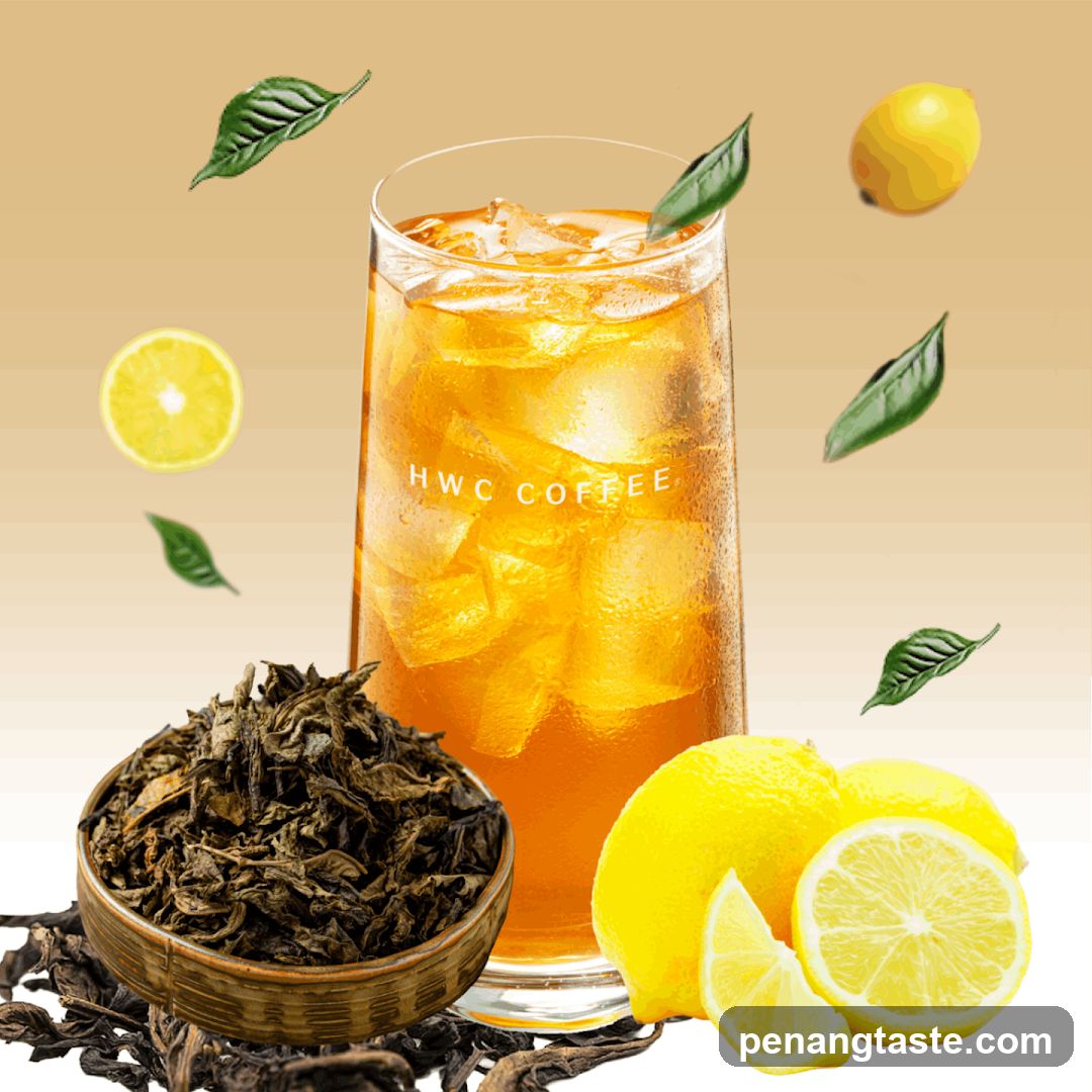 HWC Coffee Lemon Tea Product Advertisement