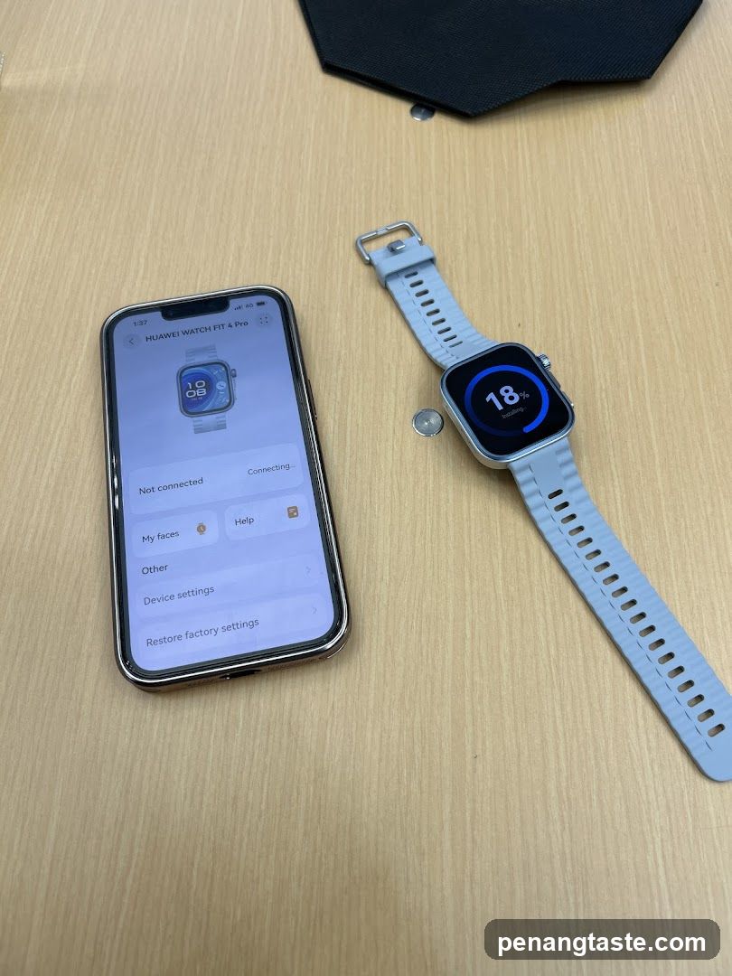 Huawei Watch Fit 4 Pro Setup