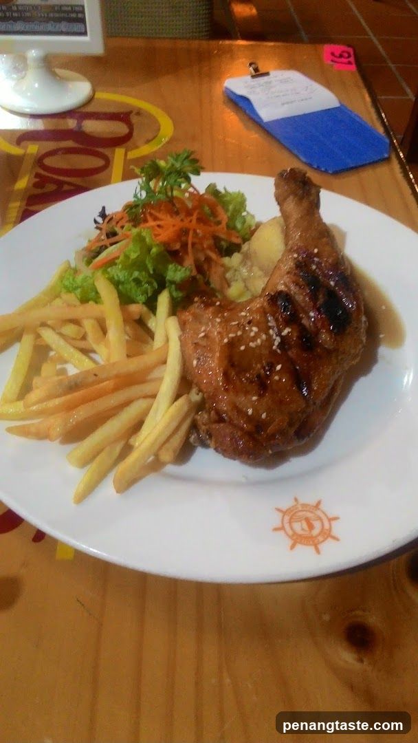 Food served at a restaurant