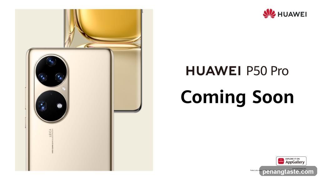 Huawei P50 Pro Advertisement
