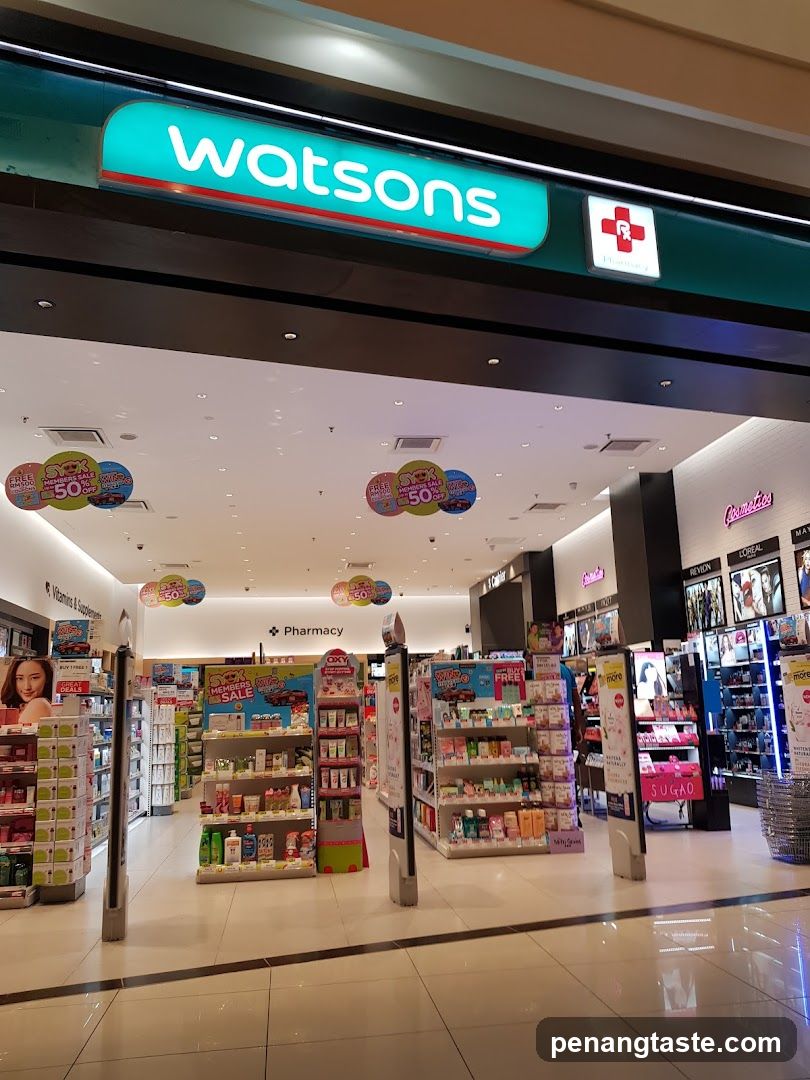 Watsons Store Interior