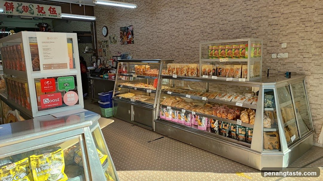 Interior of a cake shop