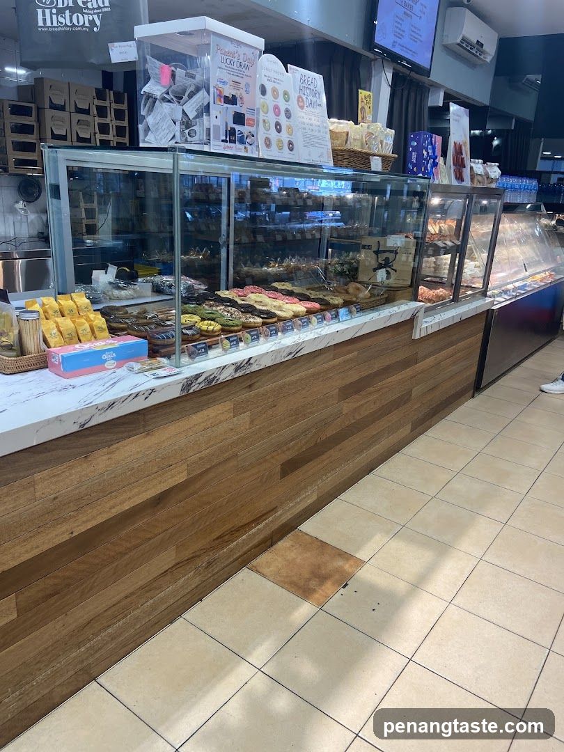 Bread History Shop Interior