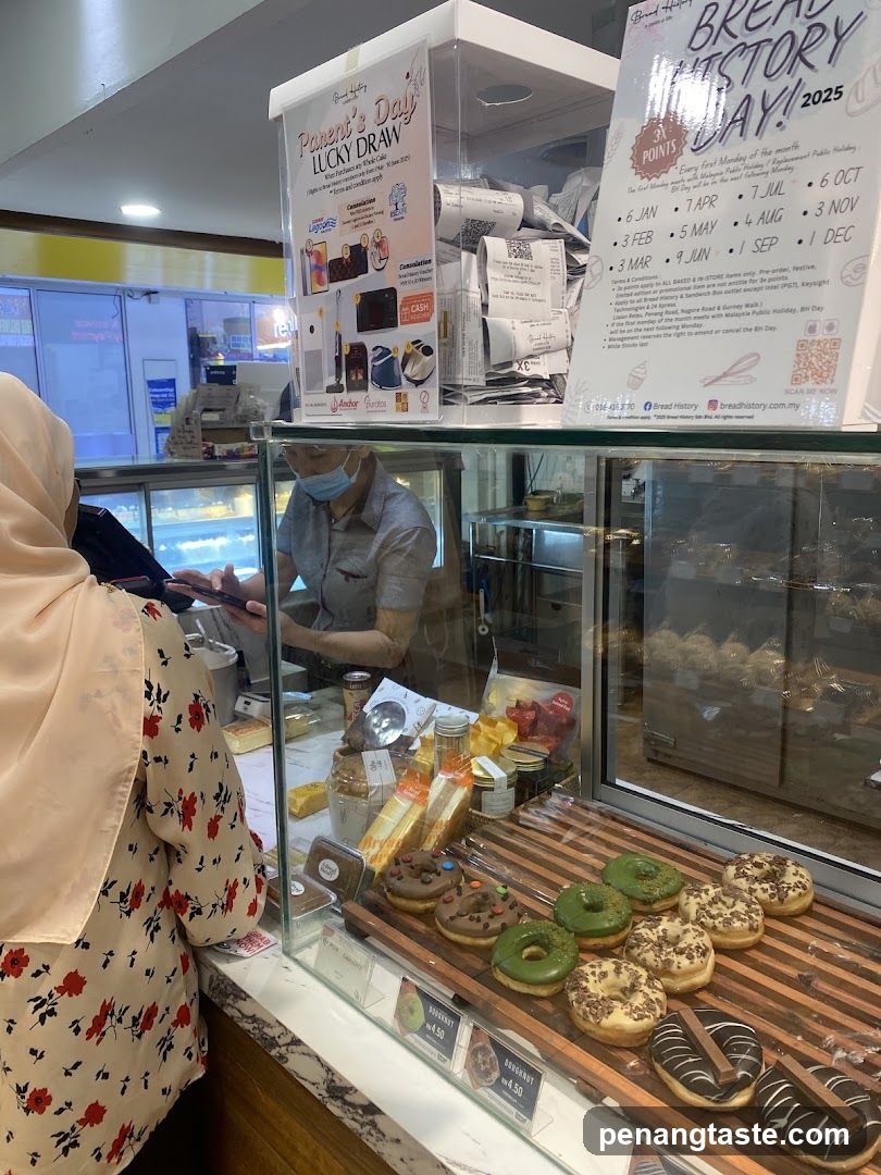 Bread History Shop Interior