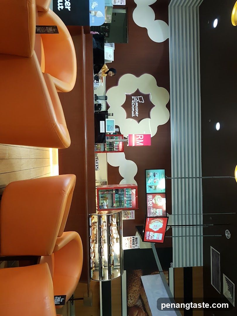 Interior of a bakery or café