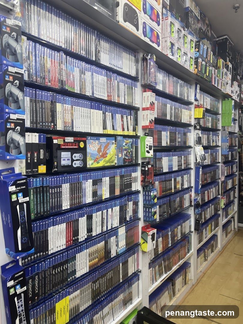 Game Store Interior