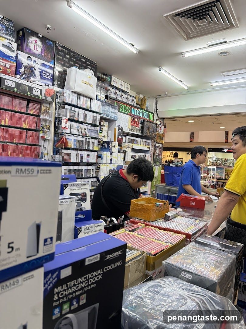 Electronics Store Interior