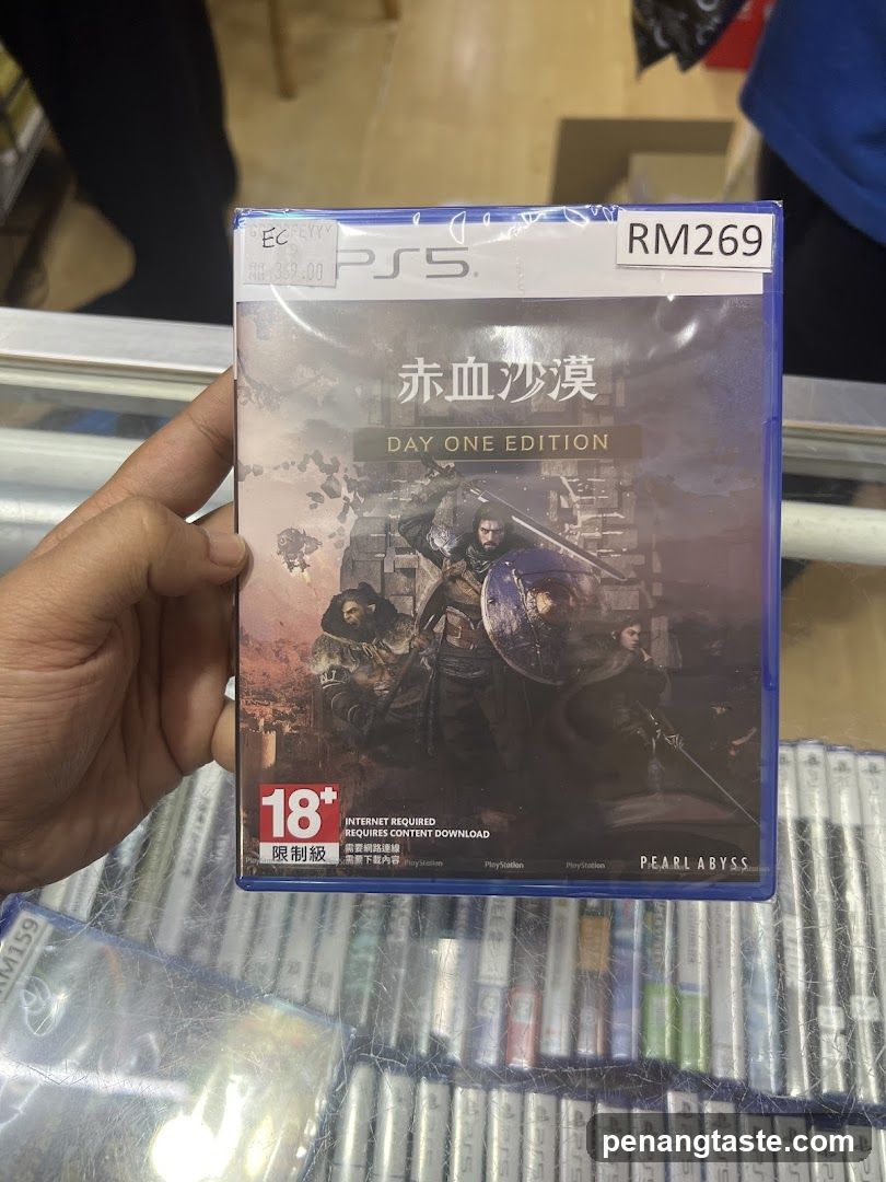 PS5 Game Case Held in Hand