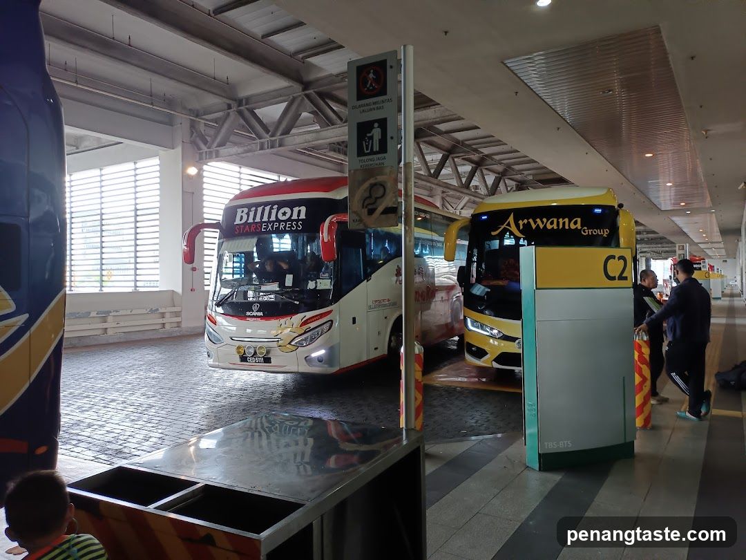 Bus Terminal Interior