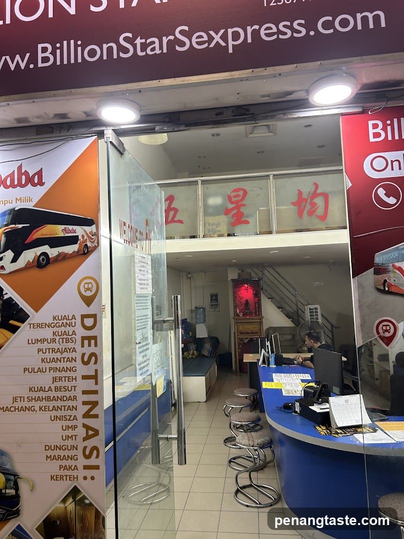Billion Stars Express Bus Ticket Counter