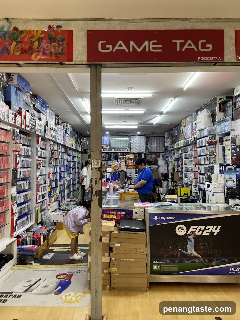 Game Tag Store Interior