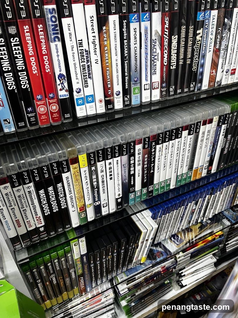 Game Store Shelf