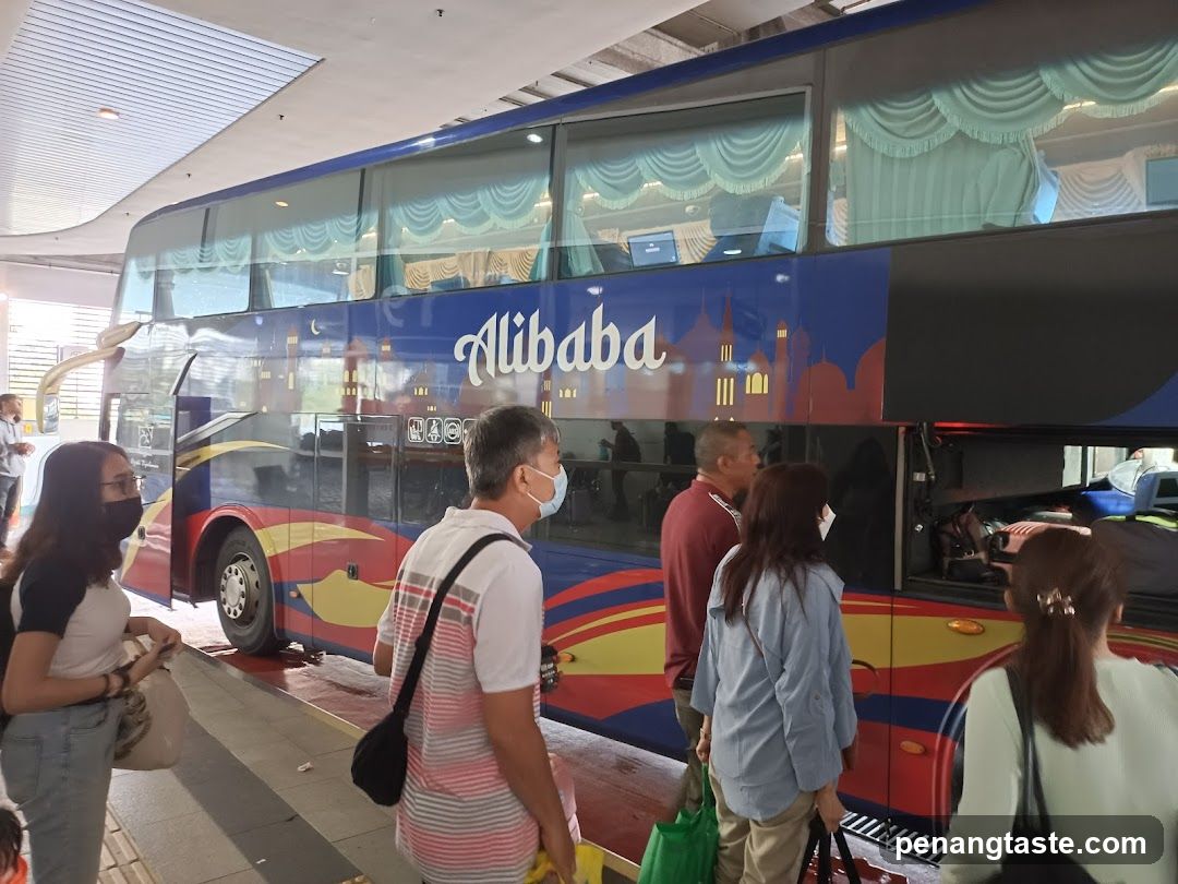Alibaba Bus at Terminal