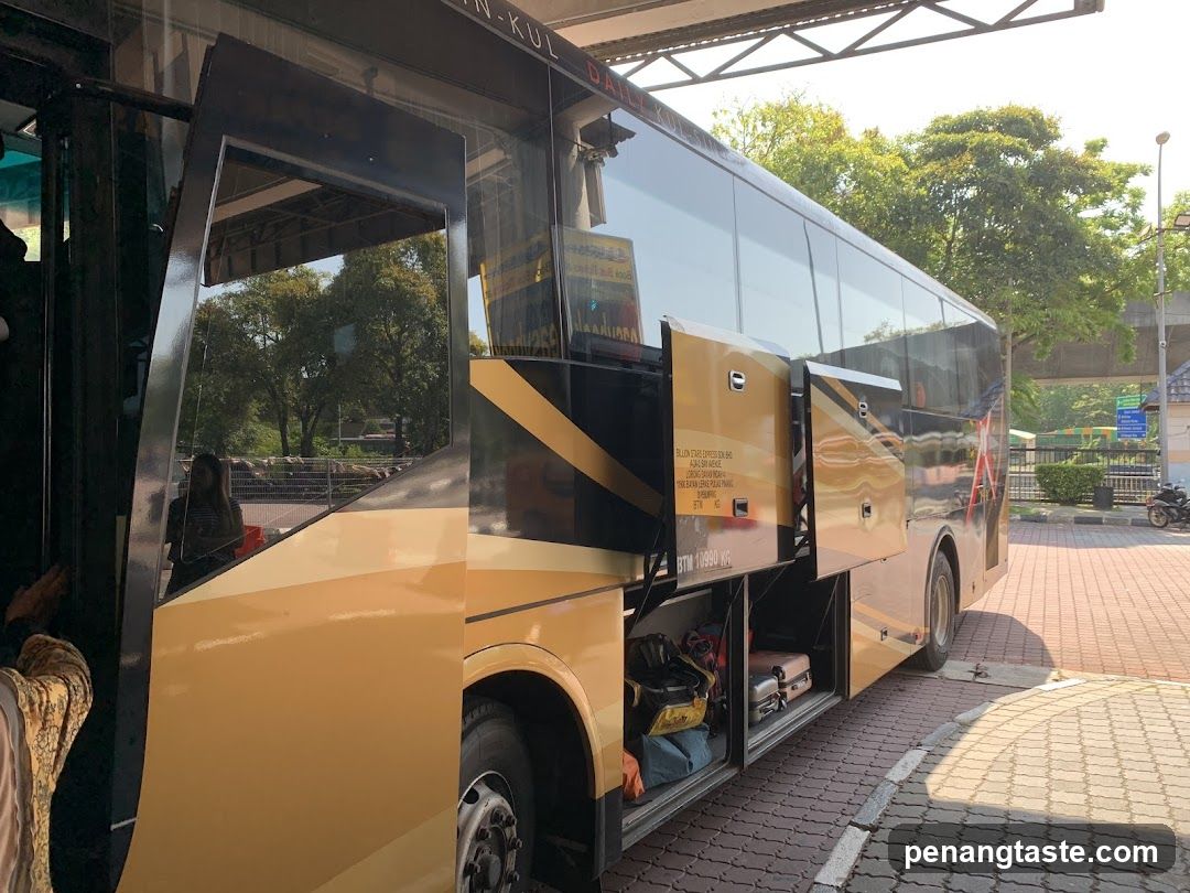 Bus at terminal