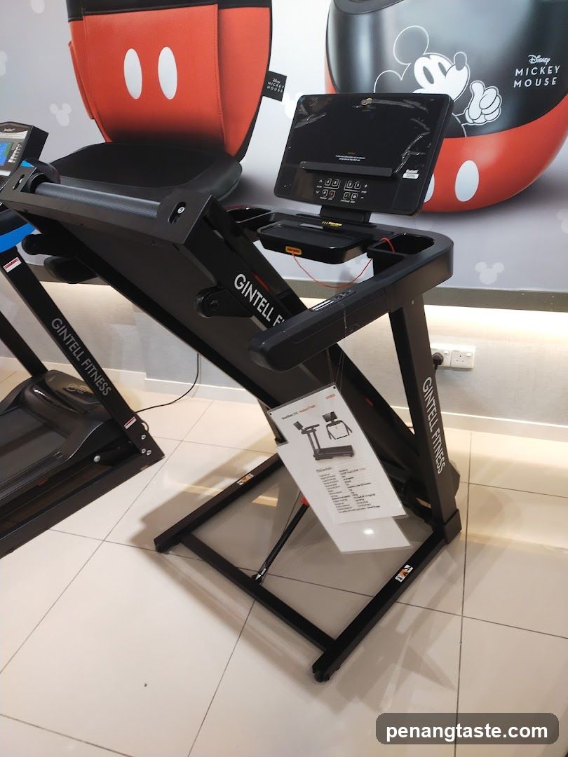 Gintell Fitness Treadmill Display