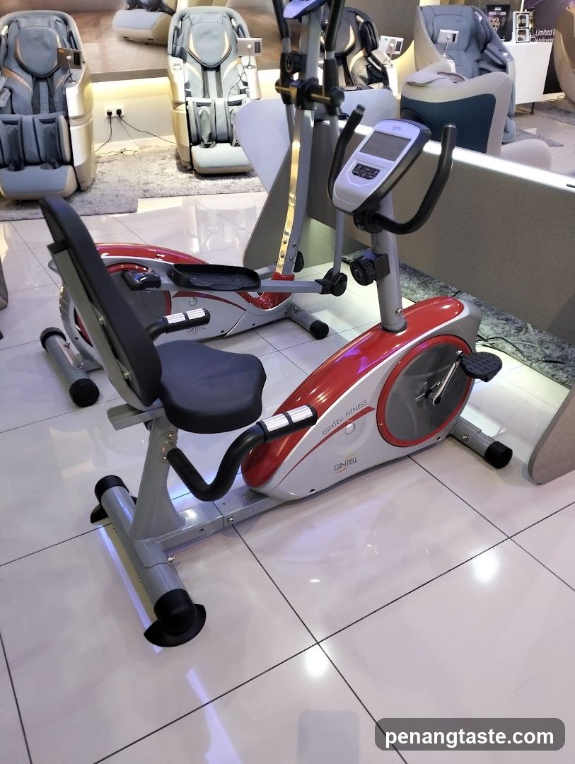 Fitness Equipment Display