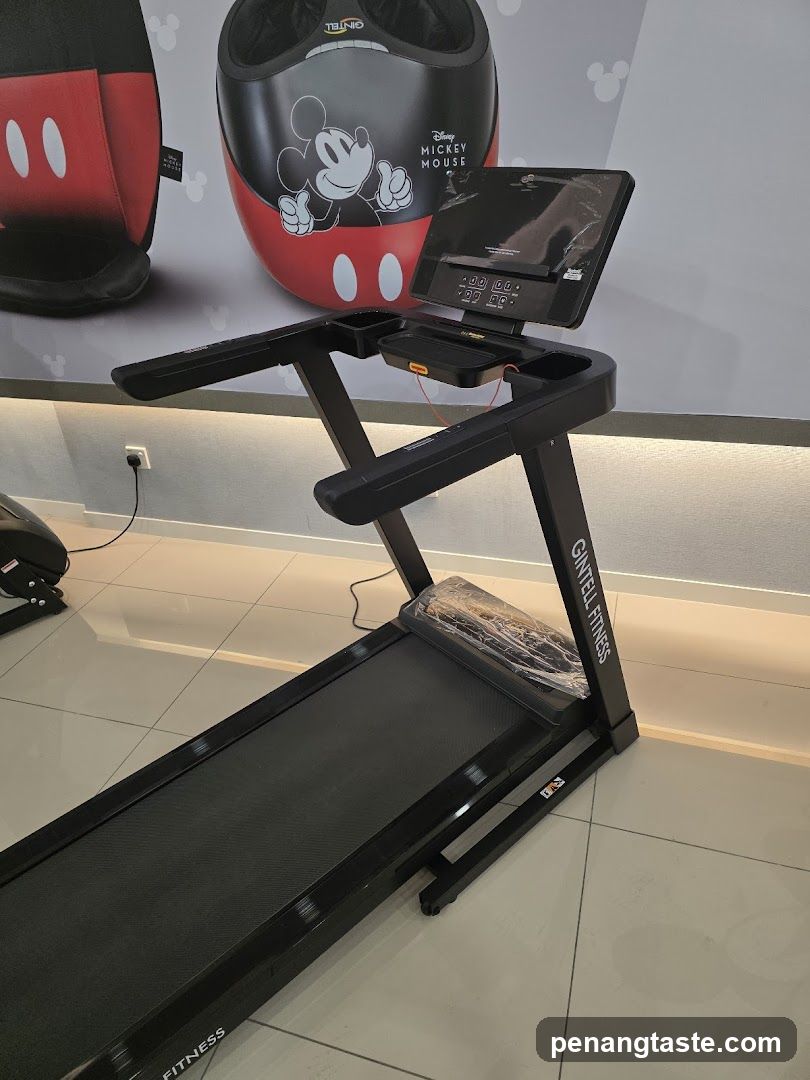 Treadmill Display in Retail Store