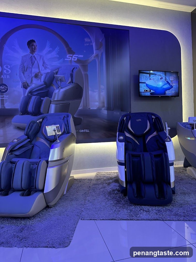 Massage Chair Display Room