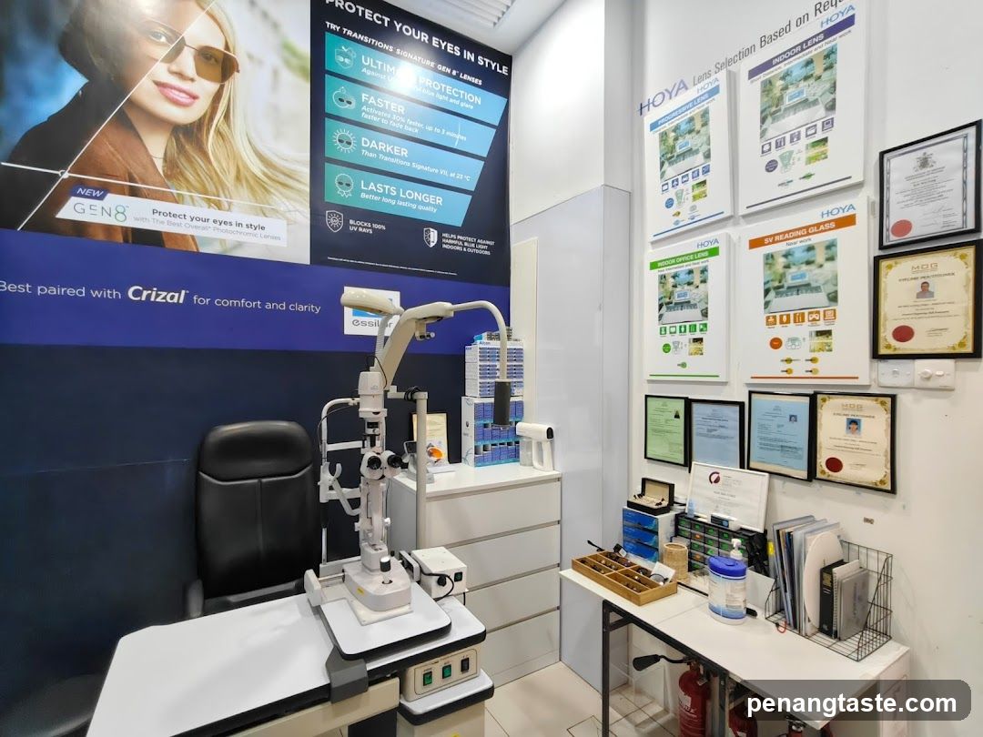 Eye Care Clinic Interior