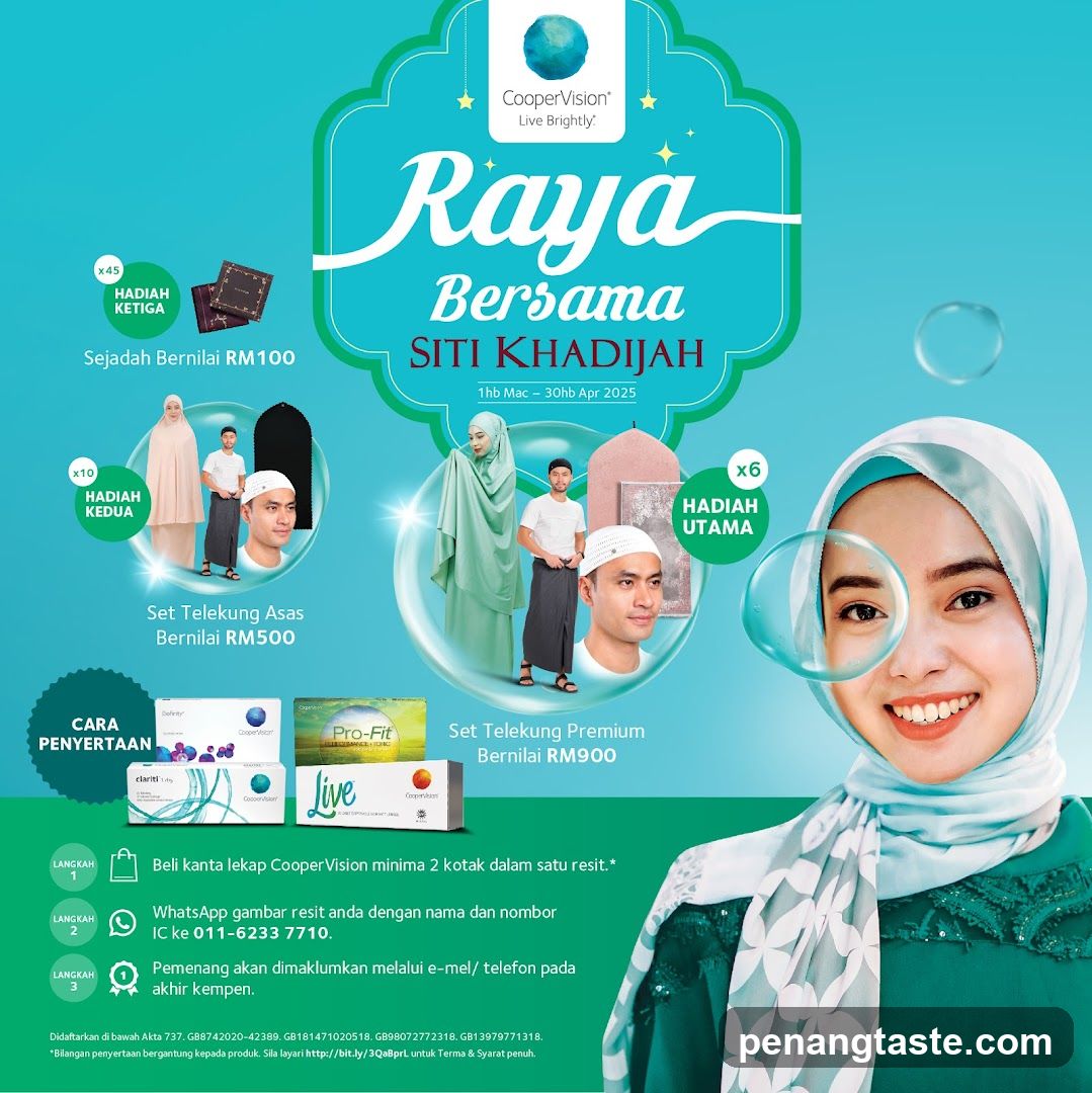 CooperVision Raya Bersama Siti Khadijah Promotion