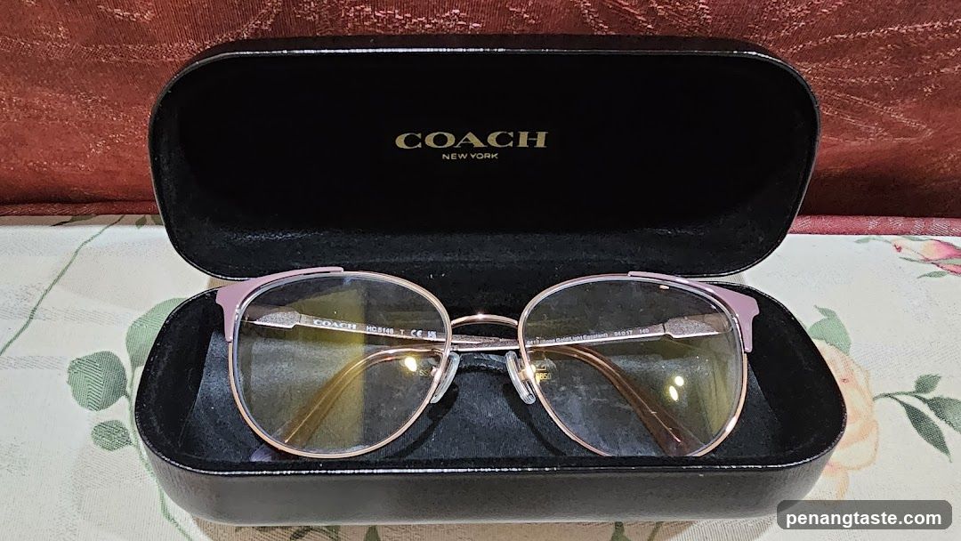 Coach Eyeglasses in Case