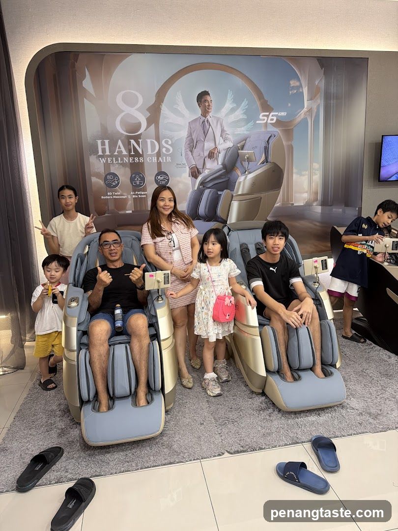 Family in Wellness Chair Store