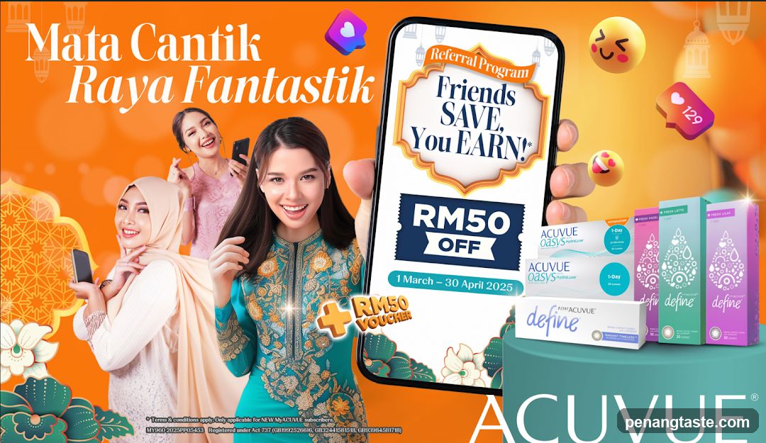 ACUVUE Raya Promotion Advertisement